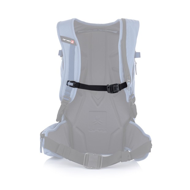 Chest strap for sliding strap